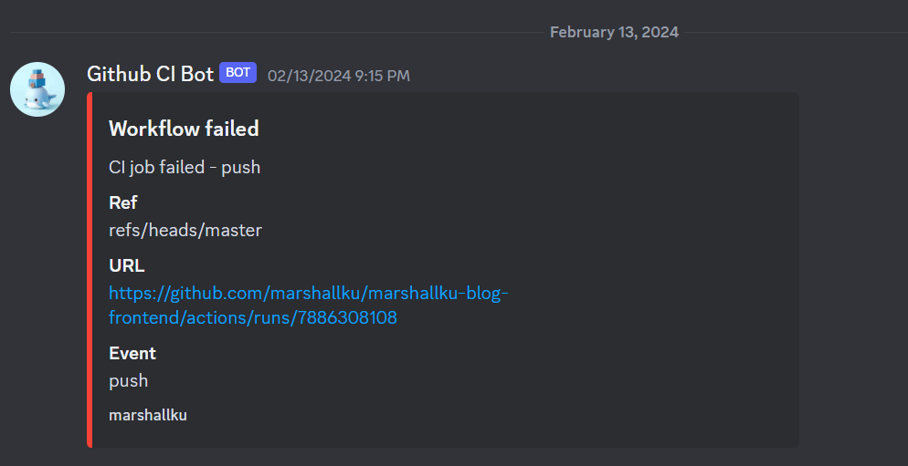failed to run job
